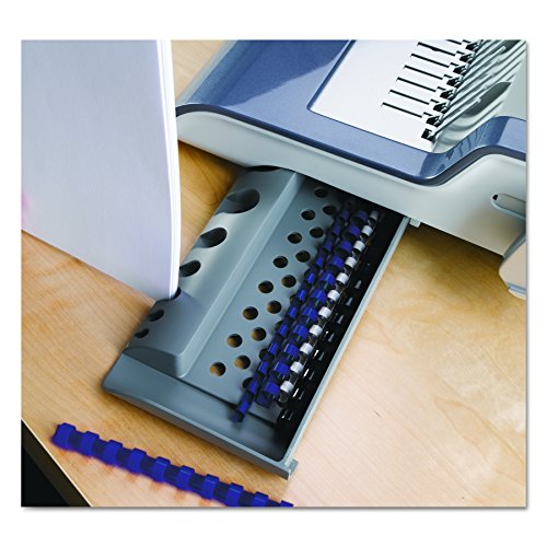 Fellowes 5216901 Quasar 500 Electric Comb Binding System, 16 7/8 x 15 3/8 x 5 1/8, Metallic Gray