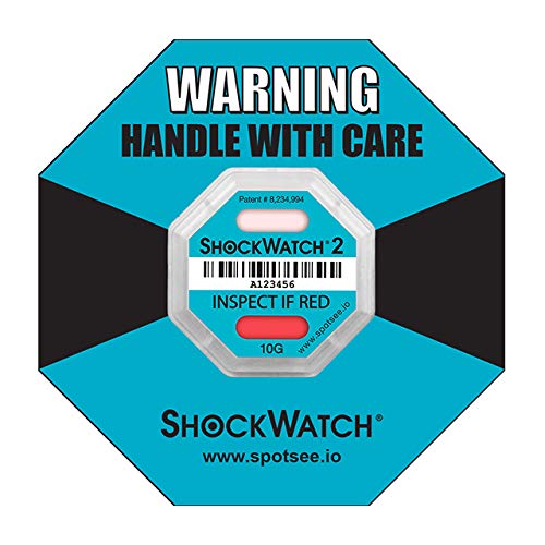 SpotSee ShockWatch 2-10G - Serialized (Box of 100)
