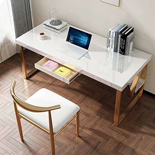 Desks Simple Laptop Desk,Table PC Office Workstation,Work Table for Office,Wedding Reception Table,Modern and Simple Nordic Style, Suitable for Family Bedroom Study Office