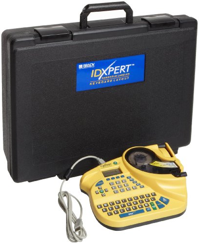 Brady XPERT-KEY IDXPERT 1.25" Character Height, Keyboard Layout, LCD v2.0 Handheld Labeler