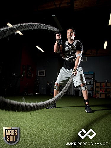 MASS Suit Elite Series by Juke Performance - Professional athletic speed training system - Full body resistance Suit, exercise equipment - Athletic sports system for football, basketball & Soccer.