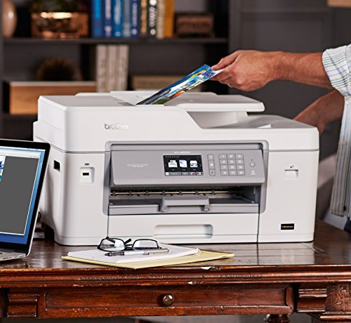 Brother MFC-J6535DWXL All-in-One Color Inkjet Printer, Wireless Connectivity, Automatic Duplex Printing, Includes up to 2 Years of Ink