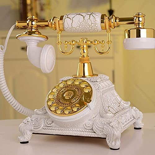 GagalU Retro Antique Telephone with Caller ID and Double Ringtone 25×20×17 cm