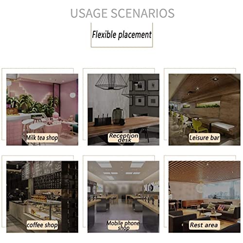 AkosOL Business Reception Conference Room Table and Chair Set (5 Ft, Dark Grey Cloth)