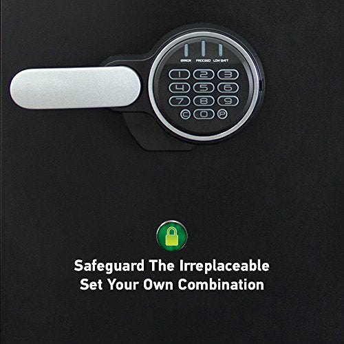SentrySafe SFW123FUL Fireproof Waterproof Safe with Digital Keypad, 1.23 Cubic Feet