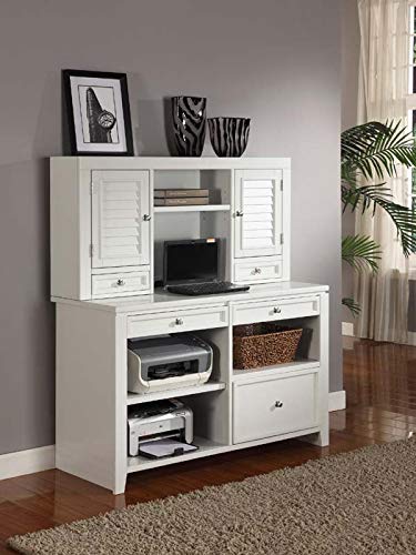 Parker House Boca U-Shape Credenza Home Office Set - PAH-BOC-347C-347D(2)-370(2)-347H-375