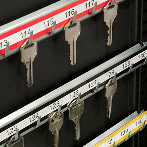 Barska AX11824 Key Lock 200 Position Adjustable Key Cabinet Lock Box Black,Medium