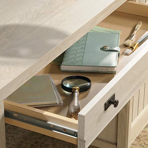 Office Desk with Drawers Storage Organize Wood Workstation Laptop Computer Table PC Study Writing Reading Home Furniture Executive Desk