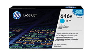 HP 646A (CF031A) Cyan Toner Cartridge for HP Color LaserJet Enterprise CM4540