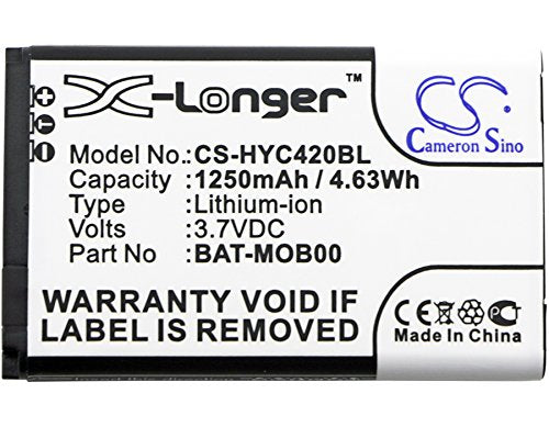 XSPLENDOR (10 Pack) Battery for Honeywell Captuvo Sleds - PN 26111710 3159122 55-003233-01