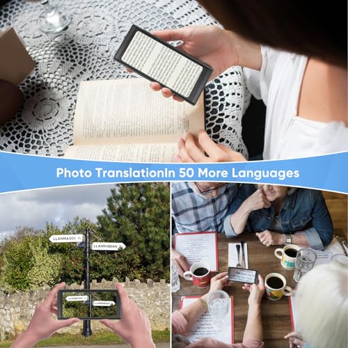 Globotok Language Translator Device - Portable Instant Voice Translator for 65 Languages