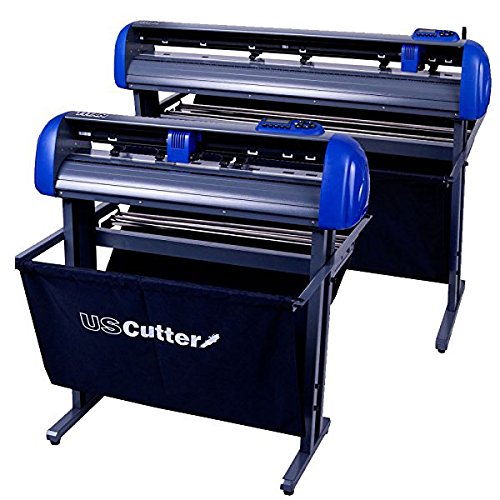 USCutter Titan 28" Vinyl Cutter with Stand, Basket & VinylMaster Cut Software