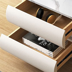 BinOxy Night Stand Bedside Table Bedroom Wood Storage Cabinet (Color: E, Size: 50 * 40 * 50cm)