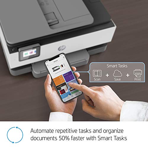 HP OfficeJet Pro 8020 All-in-One Wireless Printer, with Smart Tasks for Home Office Productivity (1KR62A)