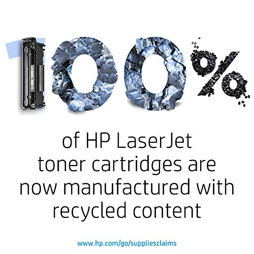 HP 202X | CF500X, CF501X, CF502X, CF503X | Toner Cartridge Bundle | Works with HP Laserjet Pro M254, M281cdw, M281dw | Black, Cyan, Magenta, Yellow | High Yield