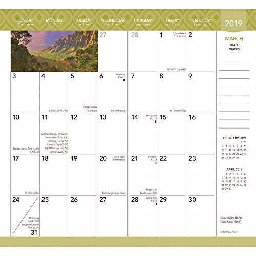 2019 Islands Tropical Pocket Planner, Beaches by BrownTrout
