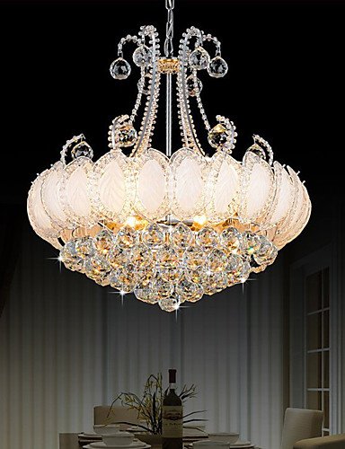 SSBY Modern Luxury Chandeliers Crystal Living Room LED Pendant Lights Diameter 50CM Gold Or Silver , 110-120v-gold