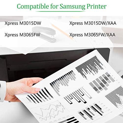 GREENCYCLE High Yield Compatible Toner Cartridge Replacement for Samsung 118L MLT-D118L MLTD118L Use for Xpress M3015DW M0365FW Printer (Black, 10-Pack)