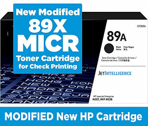 MICRmate CF289X MICR Toner for HP Laserjet M507n, M507dn, M507x Printers – 89X