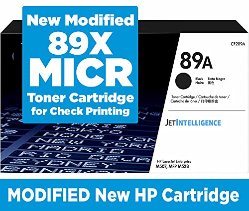 MICRmate CF289X MICR Toner for HP Laserjet M507n, M507dn, M507x Printers – 89X