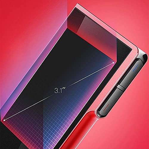 UsmAsk Smart Language Translator Device, 3.1Inch Touch Screen, 63 Languages, Gray (Red)
