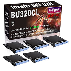 Kolasels Transfer Unit Belt 5-Pack Compatible BU-320CL for HL-L8250CDN Printer