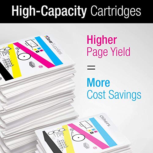 CS Compatible Toner Cartridge Replacement for HP Enterprise M750 CE270A Black CE271A Cyan CE272A Yellow CE273A Magenta HP 650A Color Laserjet CP5520 CP5520n M750 CP5520dn CP5520n 8 Color Set