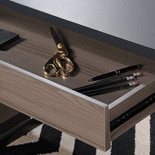 Sauder 420629 International Lux Executive Desk, Diamond Ash Finish