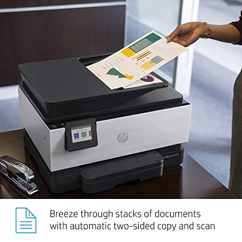 HP OfficeJet Pro 9016 All-in-One Wireless Printer - Includes 8 Months of Ink Delivered to Your Door and Smart Tasks for Home Office Productivity, Works with Alexa (1KR47A)