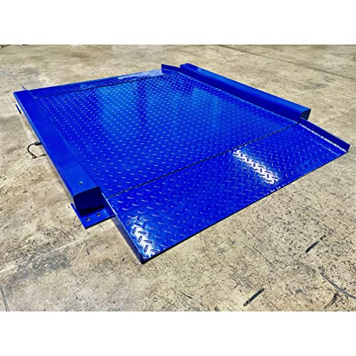 Liberty Scales, Inc. Low Profile Drum Scale with 3' x 3' Platforms | 1000 lbs x 0.2 lb
