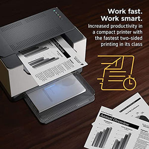 HP Laserjet M209dwe Wireless Black & White Printer, with Bonus 6 Months Free Instant Ink Through HP+ (6GW62E) (Renewed)