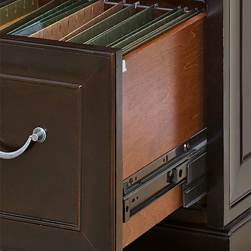 Martin Furniture Fulton 61" Space Saver Double Pedestal Desk - Fully Assembled