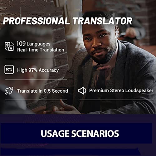 inBEKEA Portable Foreign Language Translators Device - Two Way Voice Interpreter