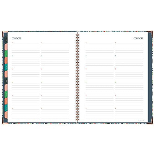 AT-A-GLANCE Academic Weekly / Monthly Planner, July 2018 - June 2019, 8-1/2" x 11", Hardcover, Badge Tile (6124T-905A)