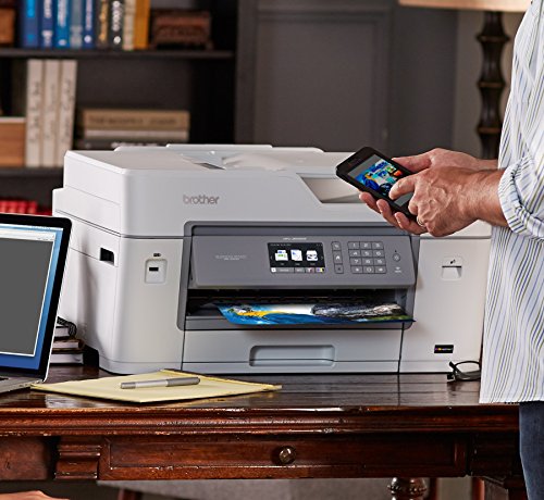 Brother MFC-J6535DWXL All-in-One Color Inkjet Printer, Wireless Connectivity, Automatic Duplex Printing, Includes up to 2 Years of Ink