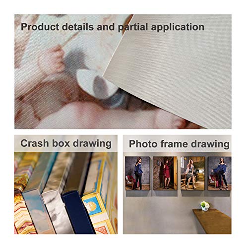 ECO-Solvent Matte Polyester Inkjet Canvas (42"x100'(Pack of 4))