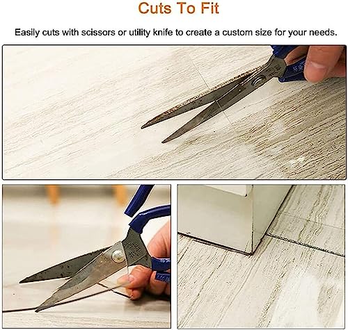 PHONME Clear PVC Chair Mat for Hardwood & Tile Floors - Heavy Duty, Front Porch Rug (130x950cm)