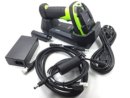 Zebra DS3678-HD (High Density) Ultra-Rugged Cordless 2D/1D Barcode Scanner/Linear Imager Kit, Bluetooth, FIPS, Vibration Motor, Includes Cradle, Power Supply and Shielded 7ft USB Cable(CBA-U42-S07ZAR)