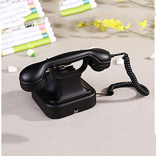 None Retro Vintage Metal Rotary Dial Telephone