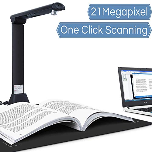 iCODIS X9 Book & Document Camera, 21MP High Definition Professional Book Document Scanner, Auto-Flatten & Deskew Tech, Capture Size A3, Smart Multi-Language OCR,SDK & Twain for Office and Education