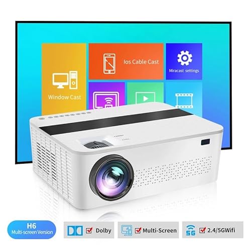 BAILAI 1080P 5G Projector 9500 Lumen Support 4K Video Home Cinema LCD