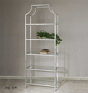 Vhomes Lights Silver Etagere The Aurelie Collection bookcases