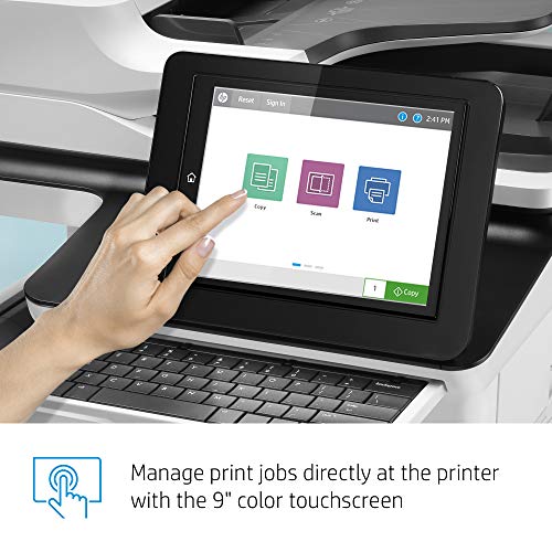 HP LaserJet Enterprise Flow MFP M634h Monochrome Multifunction Duplex Printer (7PS95A)