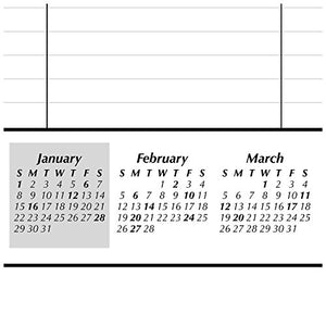 AT-A-GLANCE Desk Pad Calendar 2017, Monthly, Ruled, 24 x 19" (SK3000)