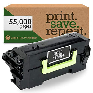 Print.Save.Repeat. Lexmark 58D1U00 Ultra High Yield Remanufactured Toner Cartridge for MS725, MS823, MS824, MS825, MS826, MX722, MX725, MX822, MX824, MX826 Laser Printer [55,000 Pages]