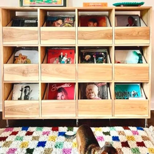 Lschool Record Storage Cabinet, 12-drawer