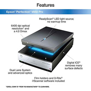 Epson Perfection V850 Pro Scanner (Renewed)