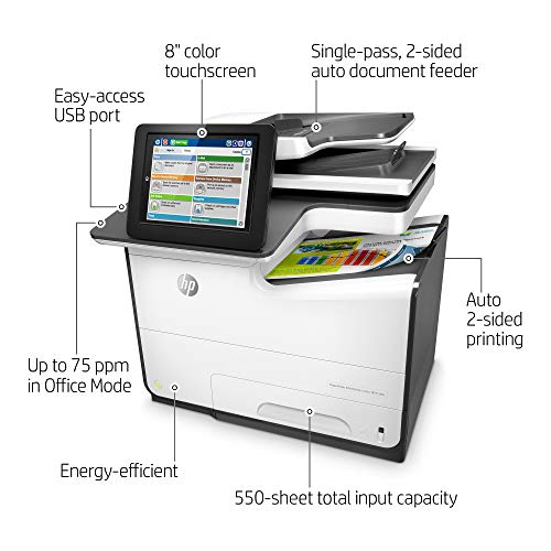 HP PageWide Enterprise Color 586dn Multifunction Duplex Printer (G1W39A)