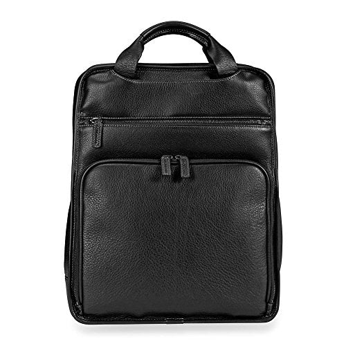 Levenger Bomber Jacket Backpack Brief 2.0 - Black