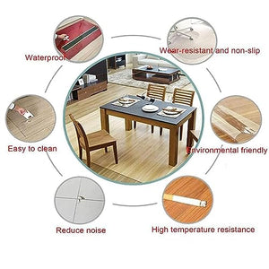 HOBBOY Hard-Floor Chair Mat PVC 2mm Thick for Hardwood Floors - Clear Plastic Rug Protector Cover, Multiple Sizes